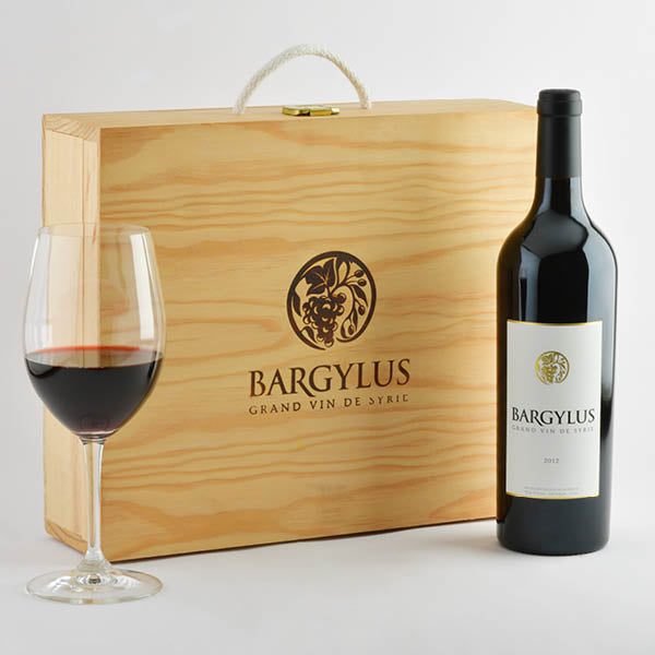 Bargylus - Wooden suitcase 3 bottles